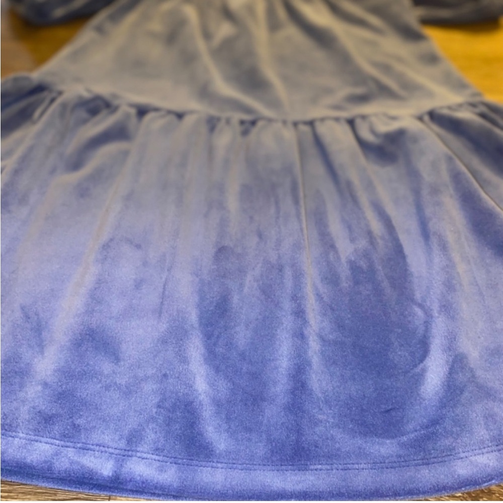 Hanna Andersson size 8 Royal Blue Velvet dress excellent condition - Picture 2 of 6